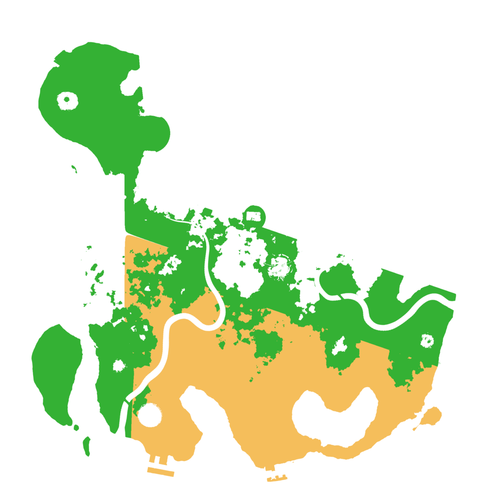 Biome Rust Map: Procedural Map, Size: 3750, Seed: 587412