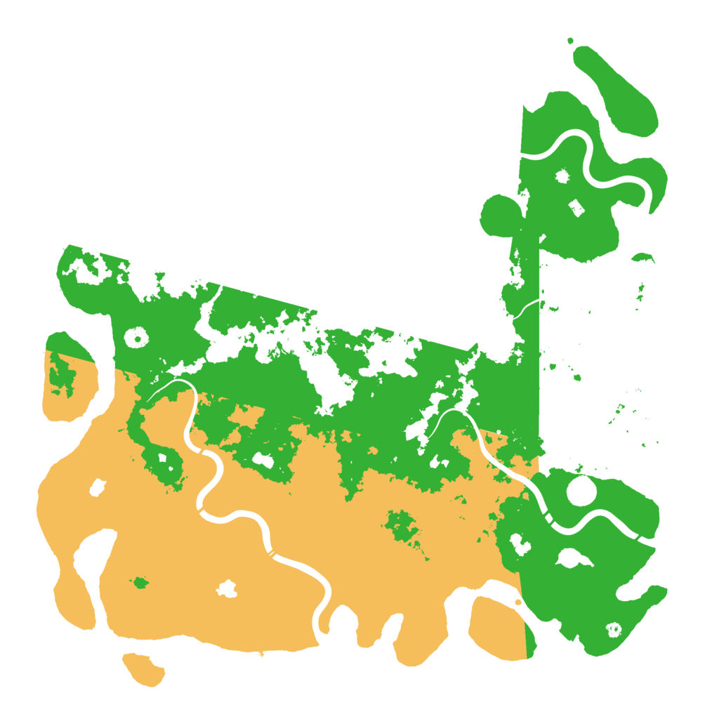 Biome Rust Map: Procedural Map, Size: 4750, Seed: 300700