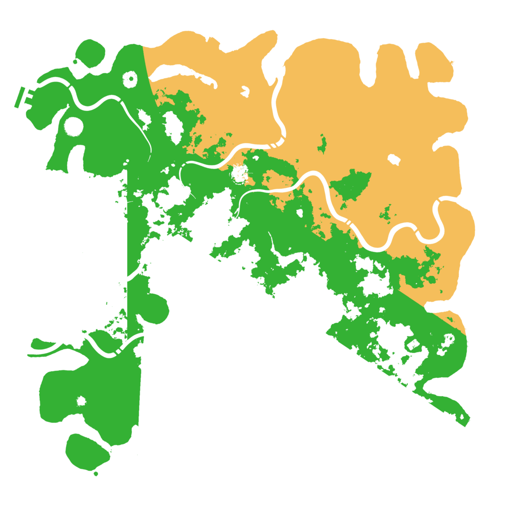 Biome Rust Map: Procedural Map, Size: 4750, Seed: 566947