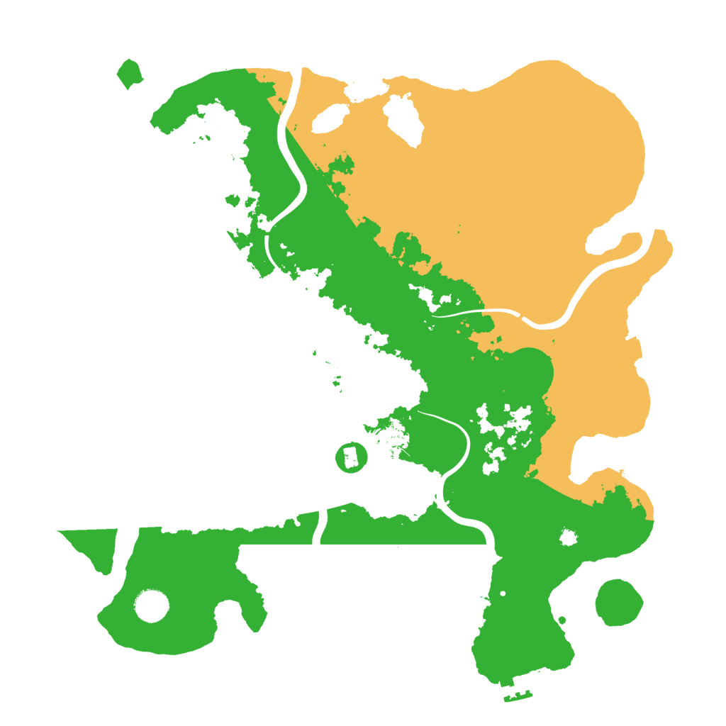 Biome Rust Map: Procedural Map, Size: 3850, Seed: 287686