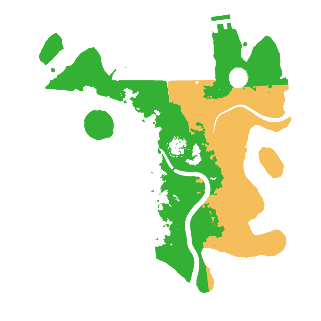 Biome Rust Map: Procedural Map, Size: 3000, Seed: 560958590