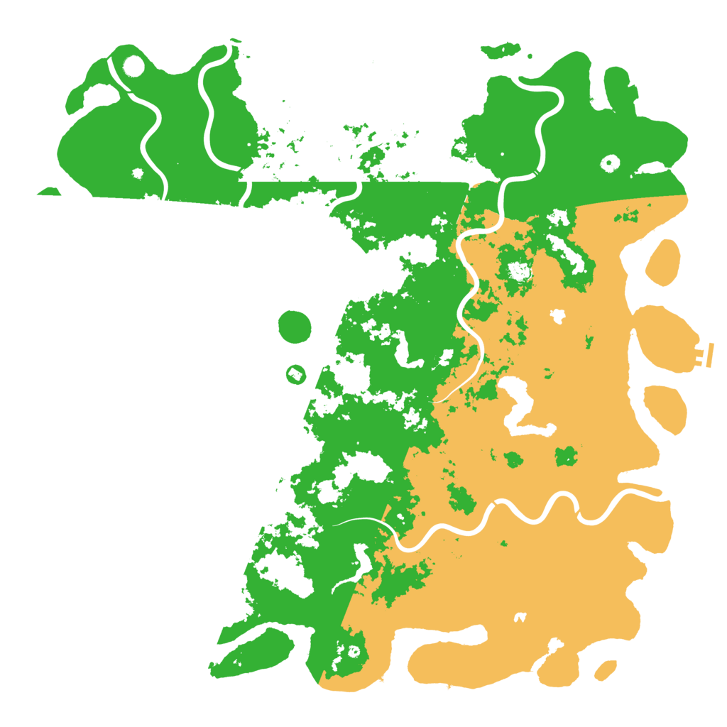 Biome Rust Map: Procedural Map, Size: 6000, Seed: 209196712