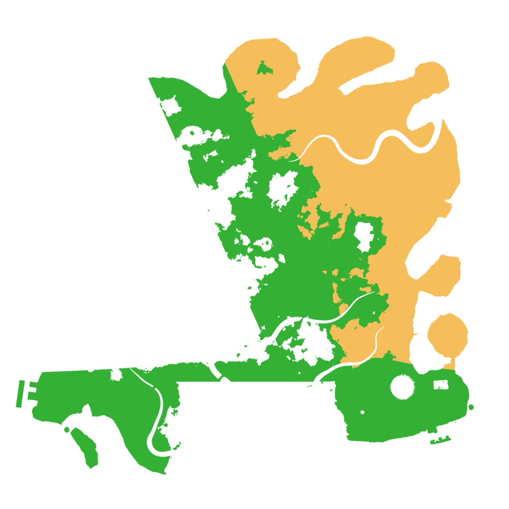 Biome Rust Map: Procedural Map, Size: 3750, Seed: 789088