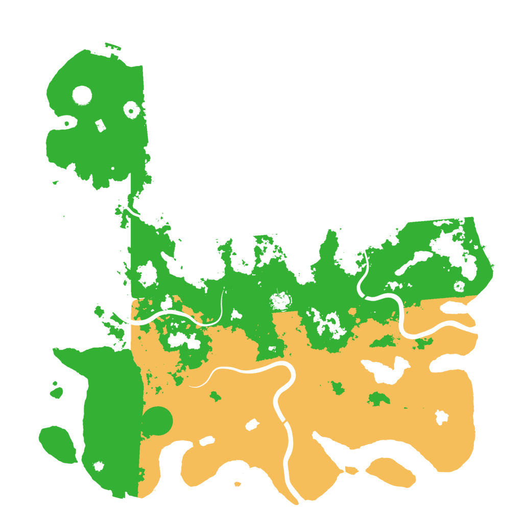 Biome Rust Map: Procedural Map, Size: 4750, Seed: 834443