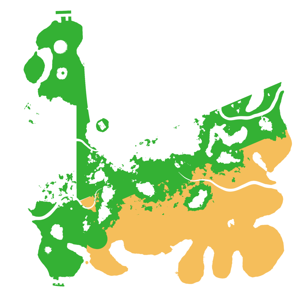 Biome Rust Map: Procedural Map, Size: 4000, Seed: 346730658