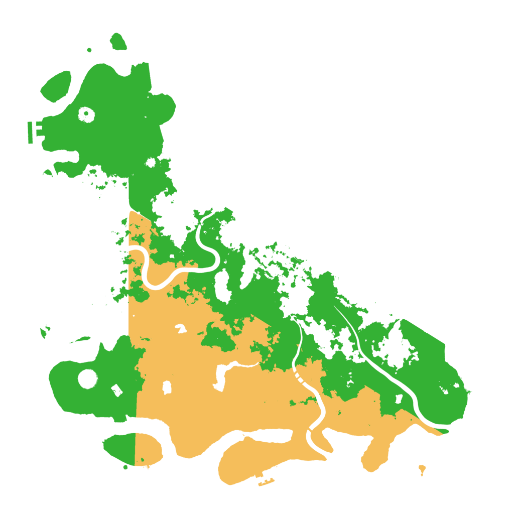 Biome Rust Map: Procedural Map, Size: 4750, Seed: 386887