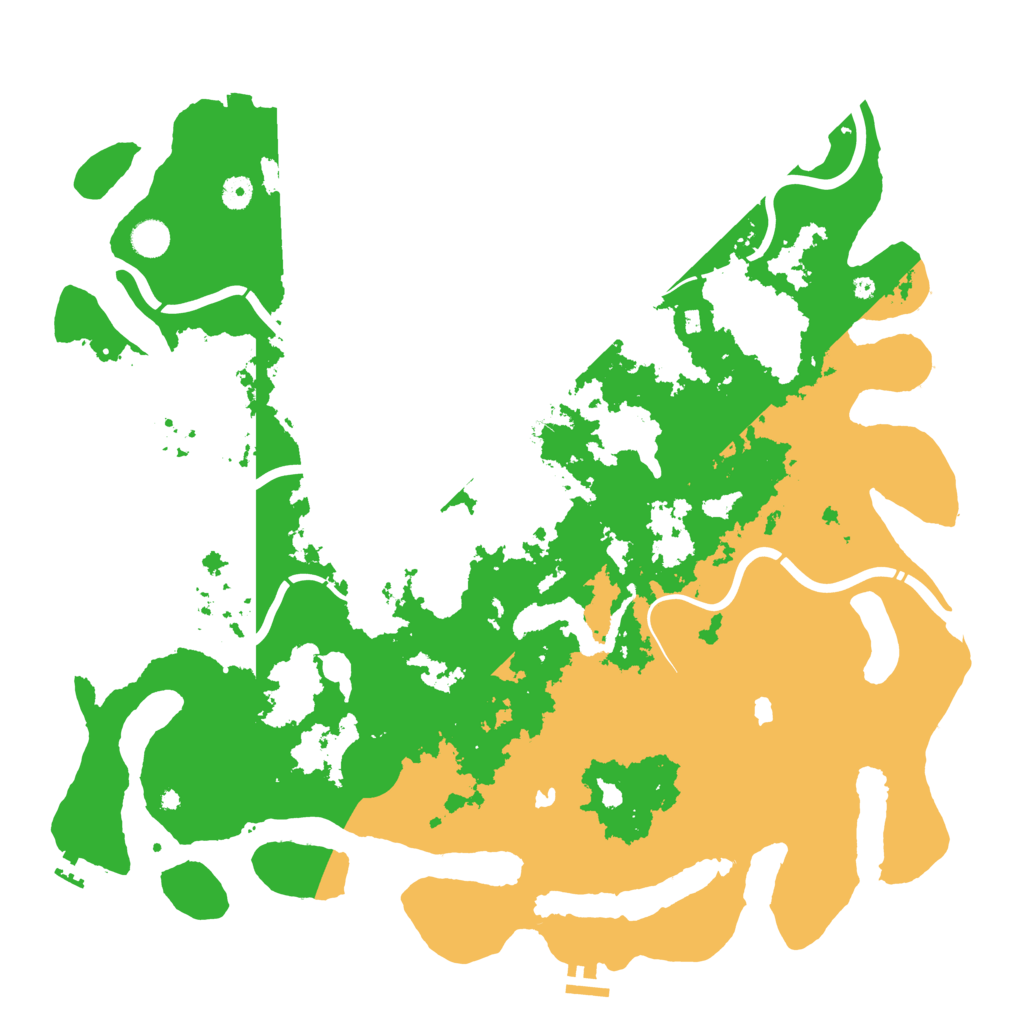 Biome Rust Map: Procedural Map, Size: 4750, Seed: 702856