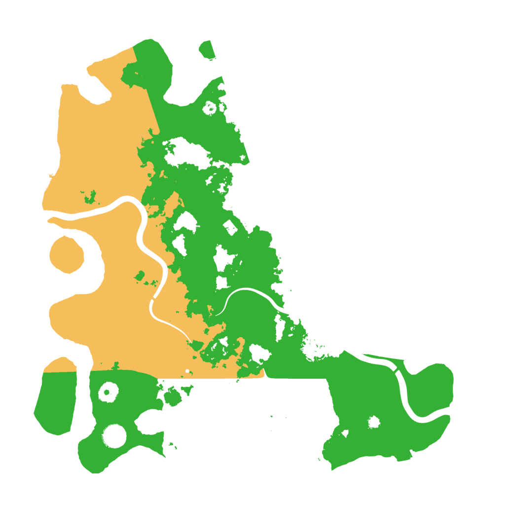 Biome Rust Map: Procedural Map, Size: 3750, Seed: 188707