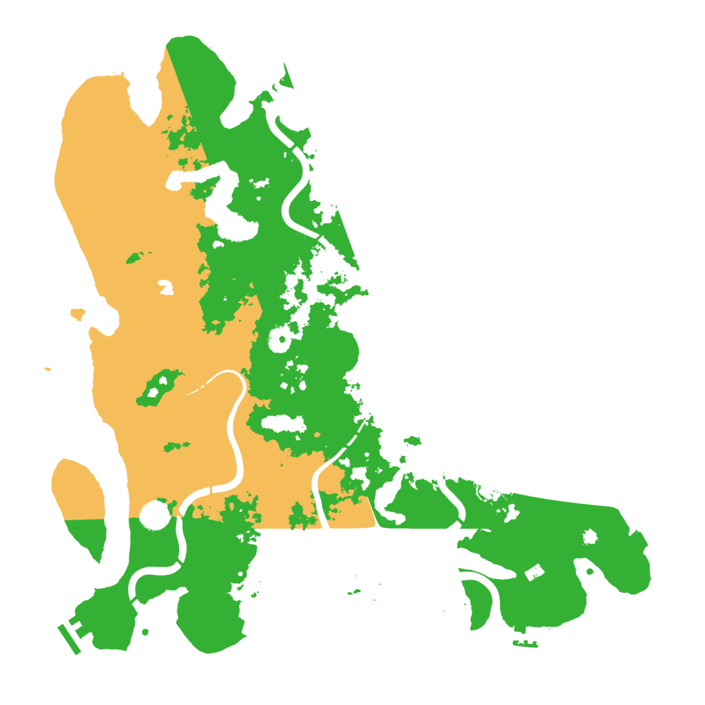Biome Rust Map: Procedural Map, Size: 4250, Seed: 1753761471