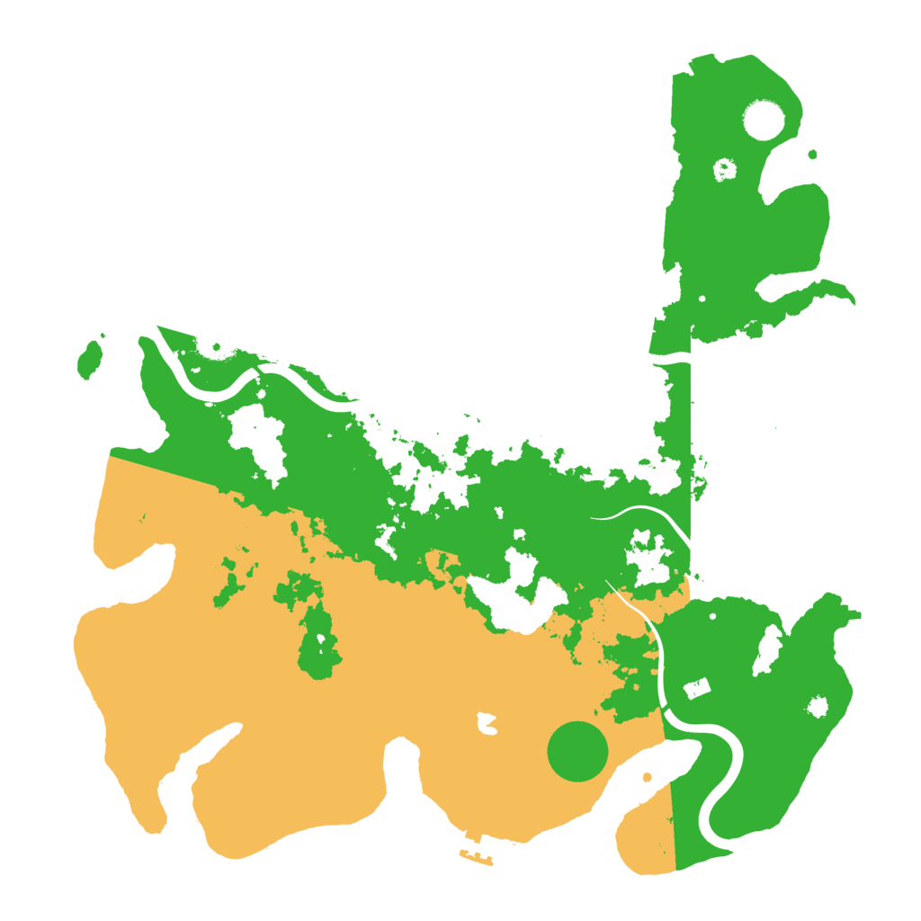 Biome Rust Map: Procedural Map, Size: 4000, Seed: 2146809763