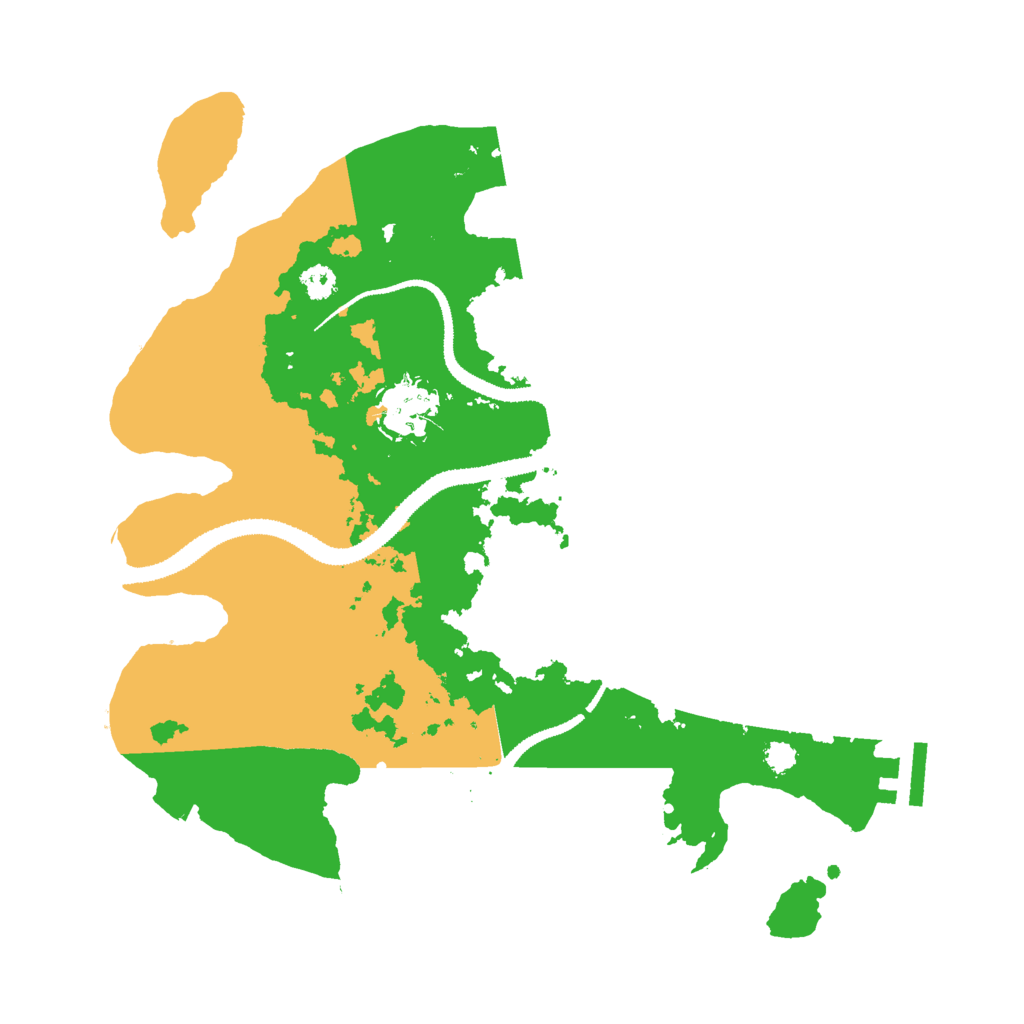 Biome Rust Map: Procedural Map, Size: 3000, Seed: 789262985