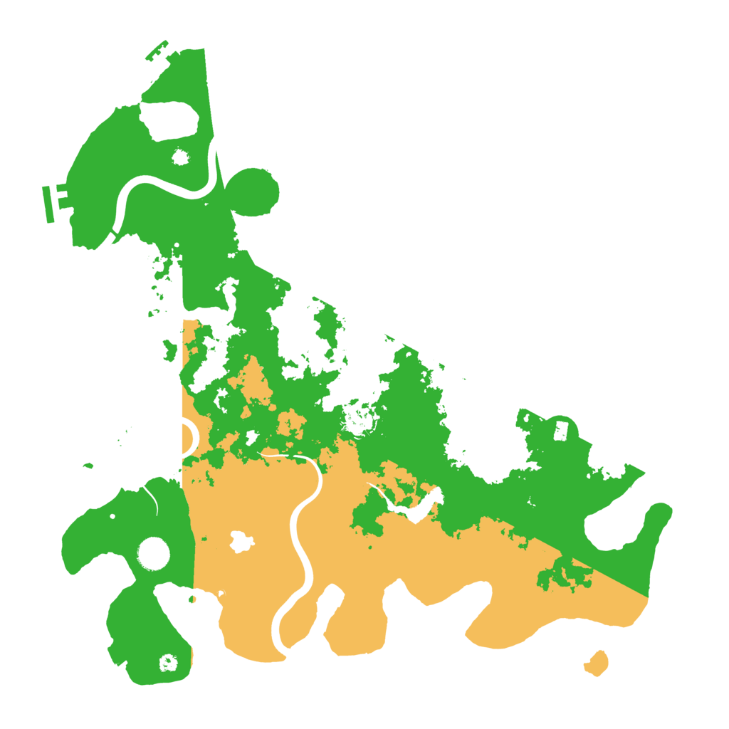 Biome Rust Map: Procedural Map, Size: 4000, Seed: 280248