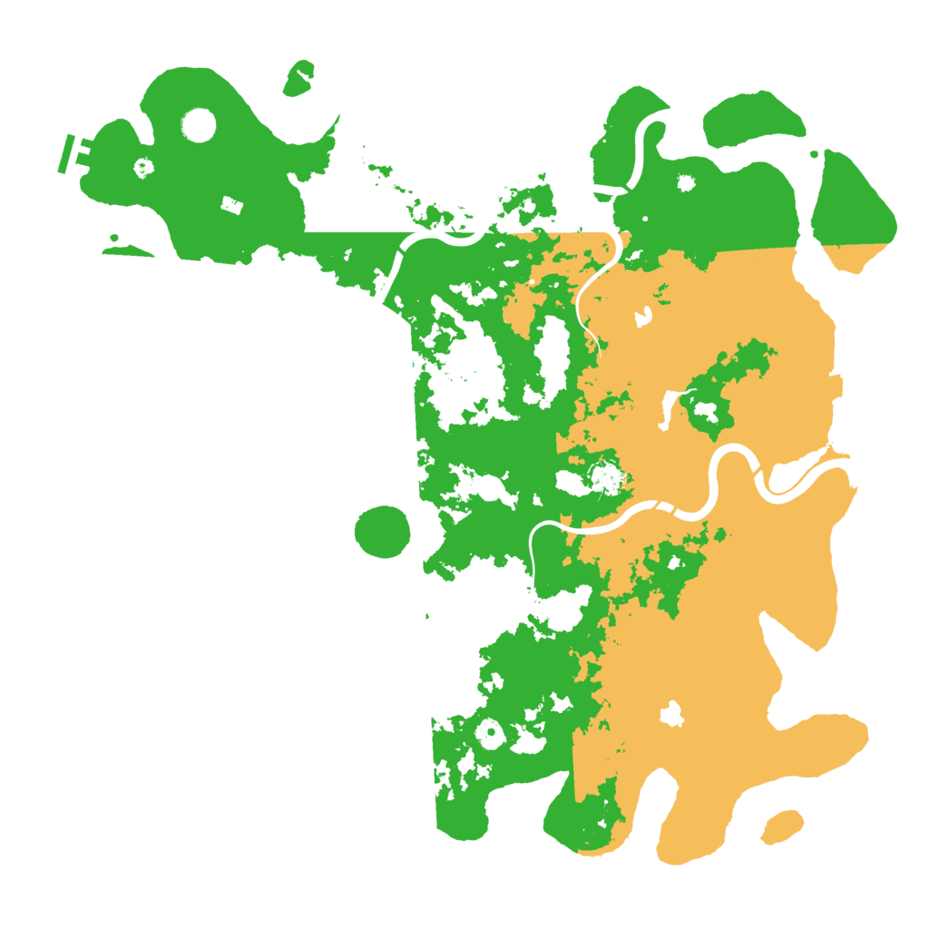 Biome Rust Map: Procedural Map, Size: 4750, Seed: 598871