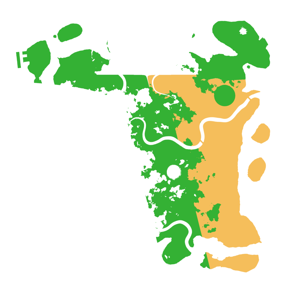 Biome Rust Map: Procedural Map, Size: 3750, Seed: 272247
