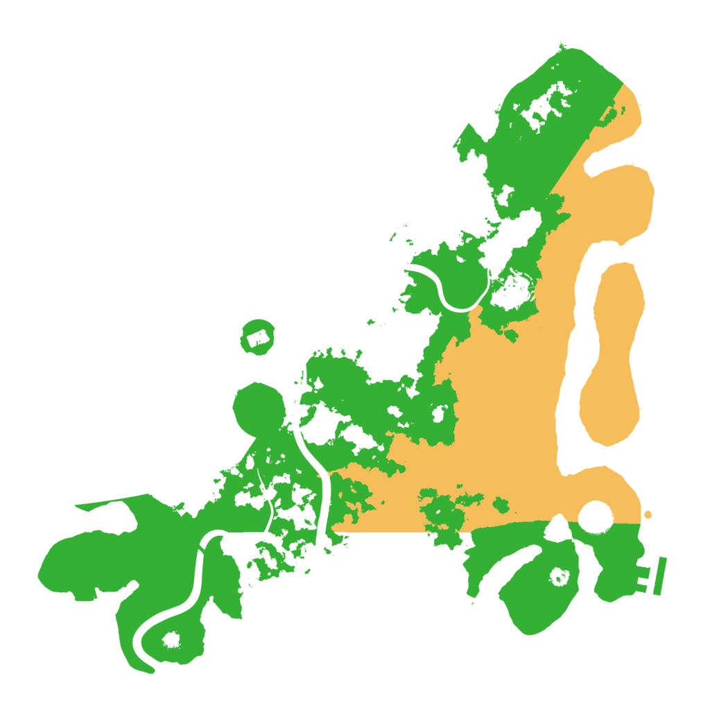 Biome Rust Map: Procedural Map, Size: 3750, Seed: 353060
