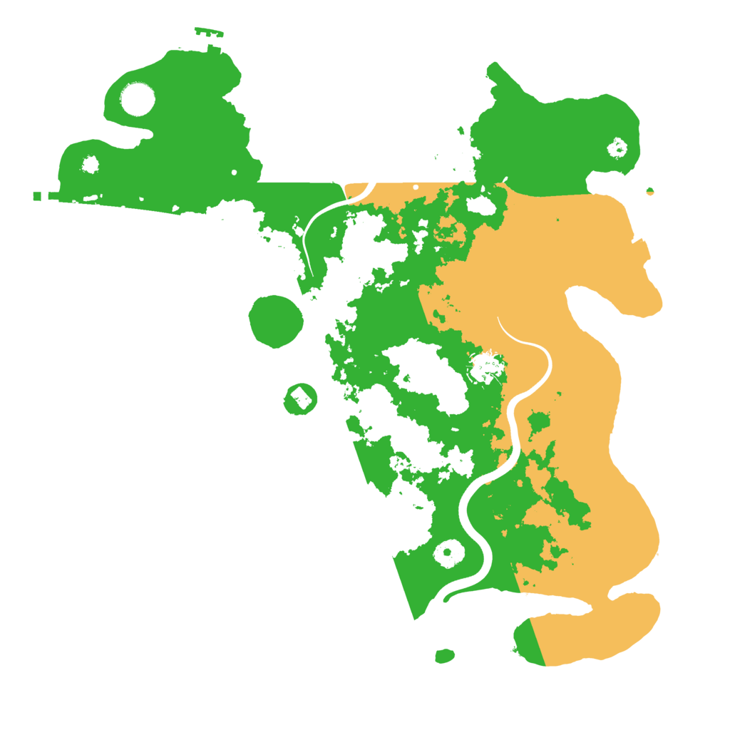 Biome Rust Map: Procedural Map, Size: 3800, Seed: 4586175
