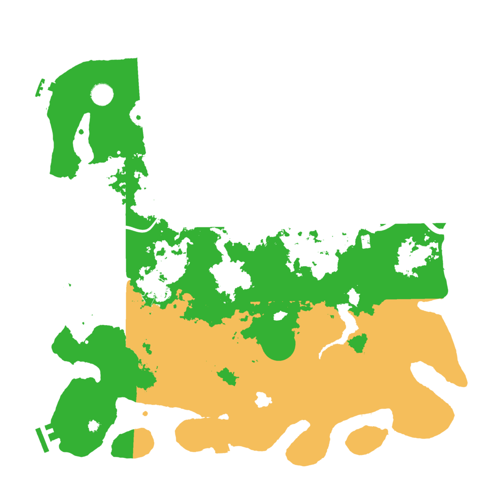 Biome Rust Map: Procedural Map, Size: 4000, Seed: 604233