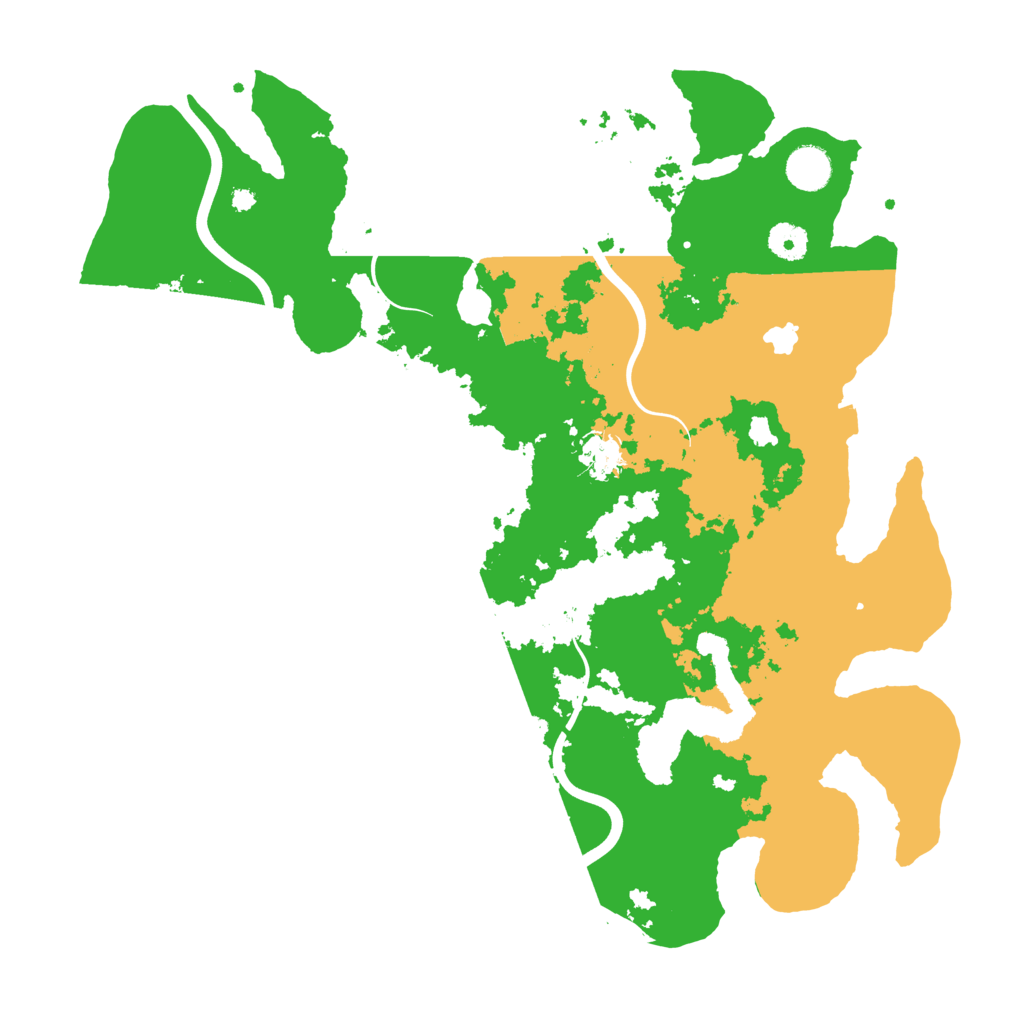 Biome Rust Map: Procedural Map, Size: 4000, Seed: 1443856400