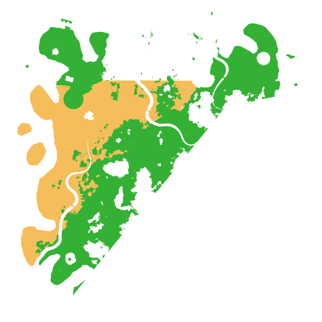 Biome Rust Map: Procedural Map, Size: 4270, Seed: 1136447031