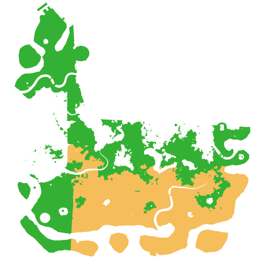 Biome Rust Map: Procedural Map, Size: 4680, Seed: 11092026