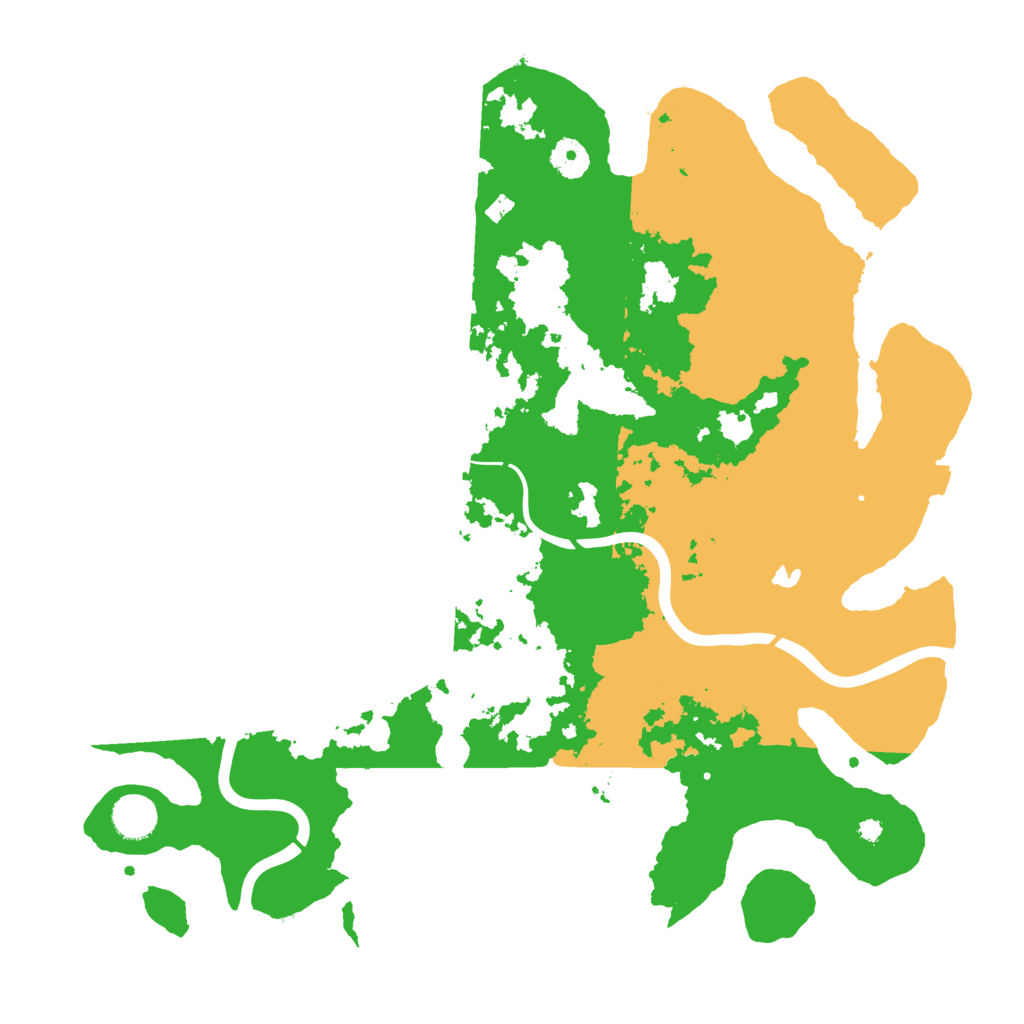 Biome Rust Map: Procedural Map, Size: 4000, Seed: 981907749