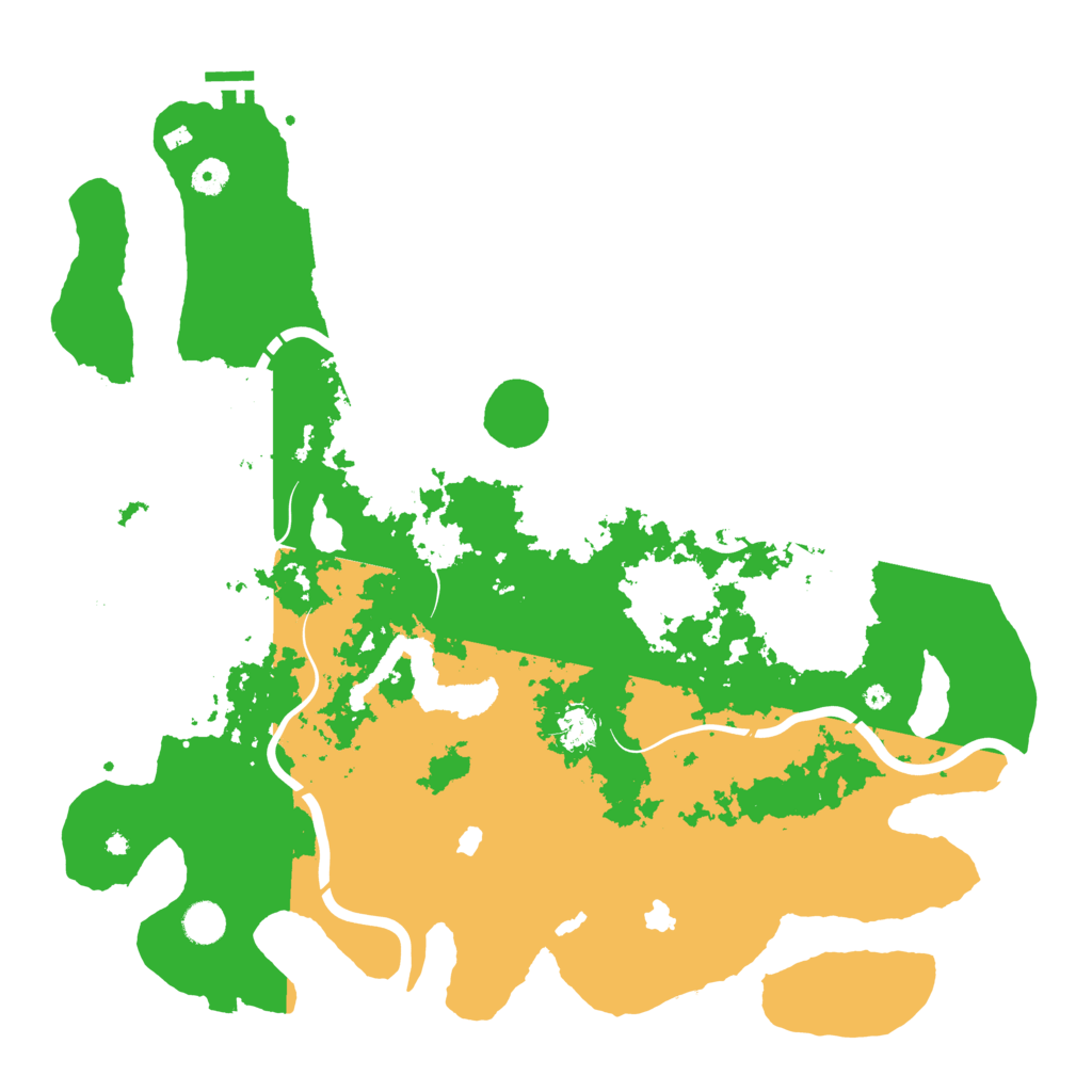 Biome Rust Map: Procedural Map, Size: 4500, Seed: 683327
