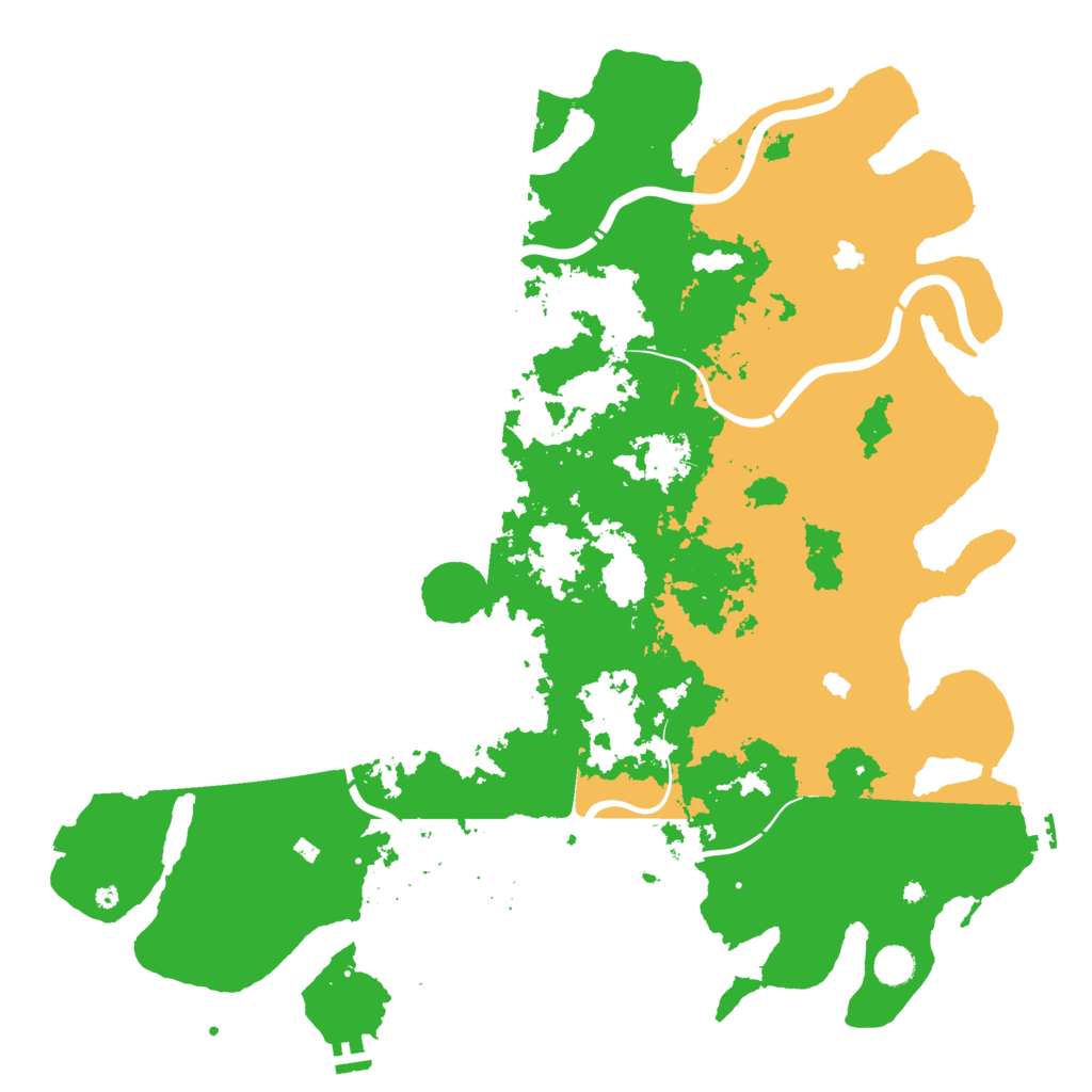 Biome Rust Map: Procedural Map, Size: 4750, Seed: 750642