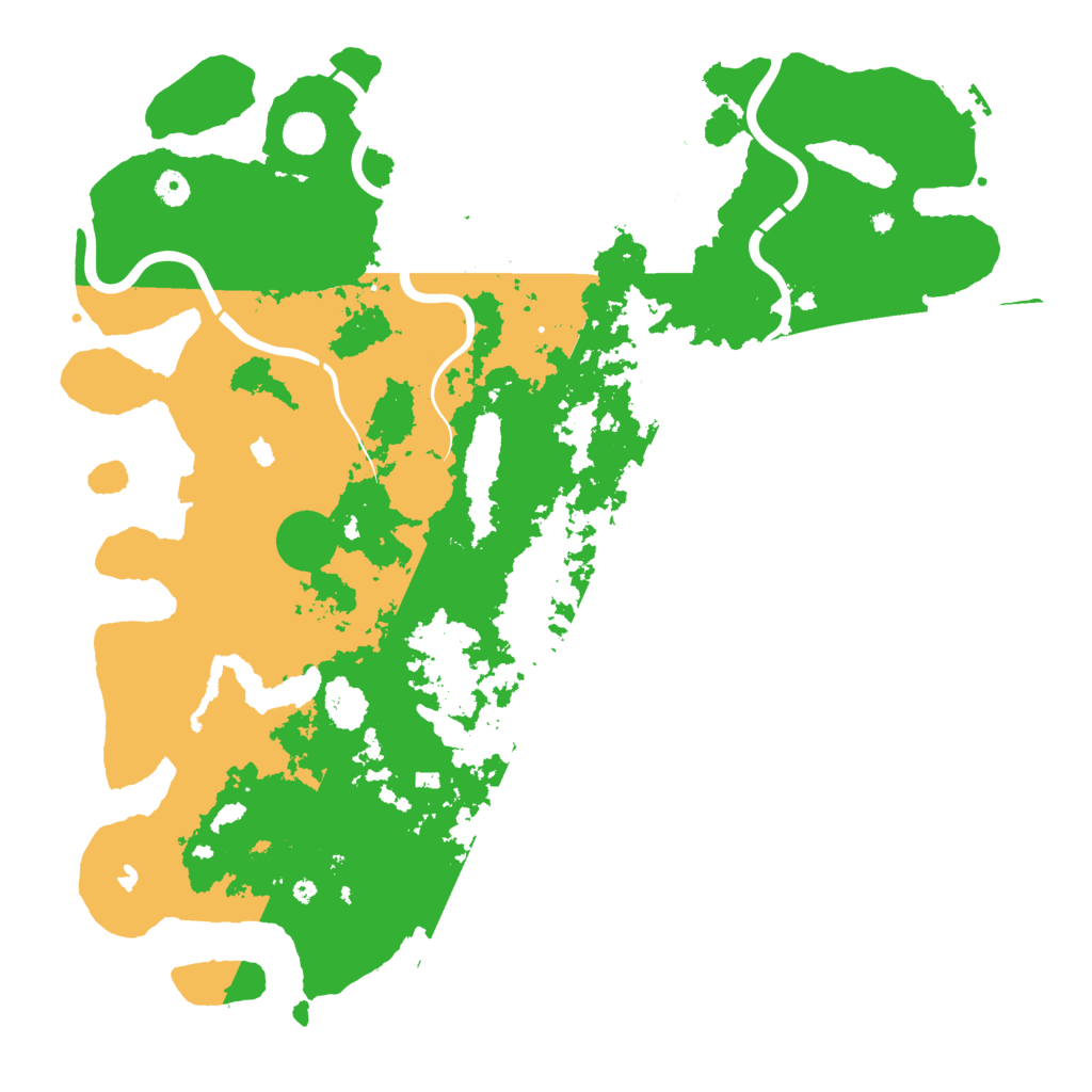 Biome Rust Map: Procedural Map, Size: 4750, Seed: 526534