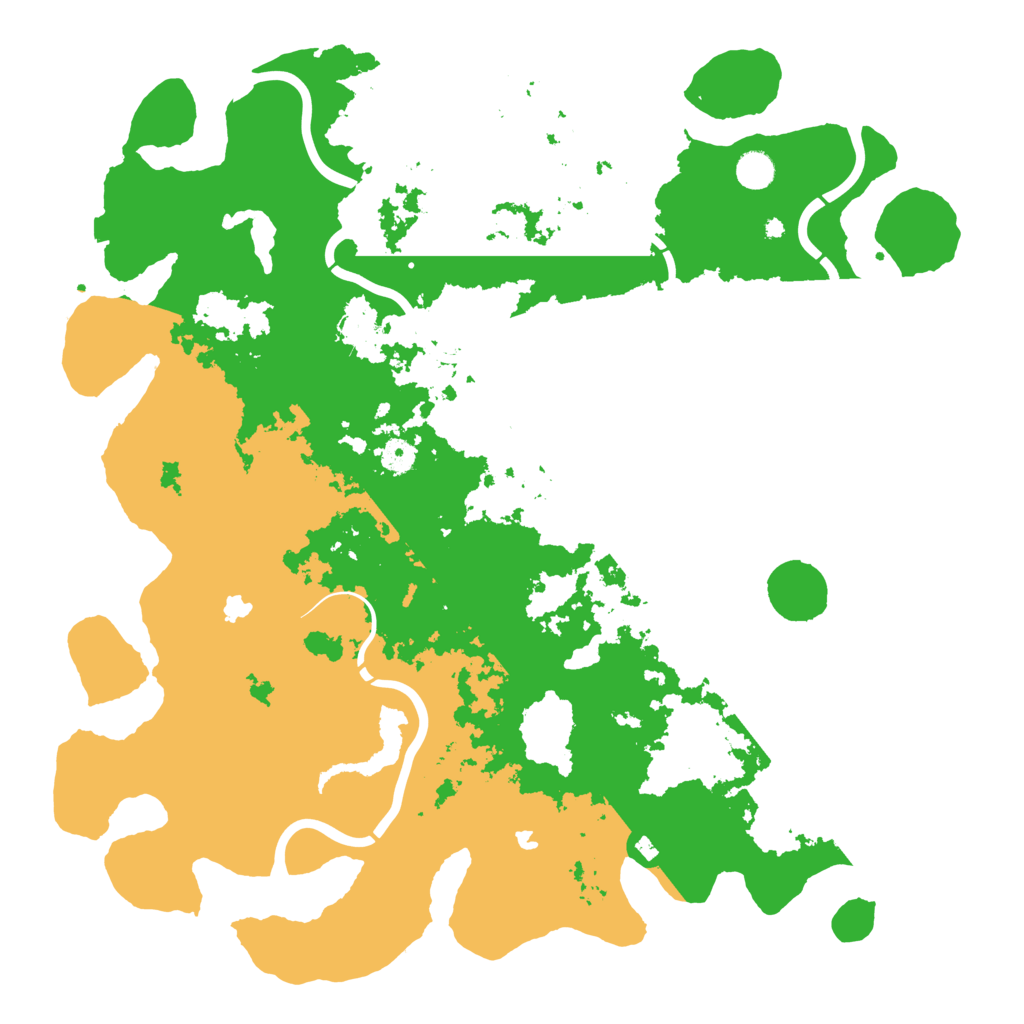 Biome Rust Map: Procedural Map, Size: 4750, Seed: 776301