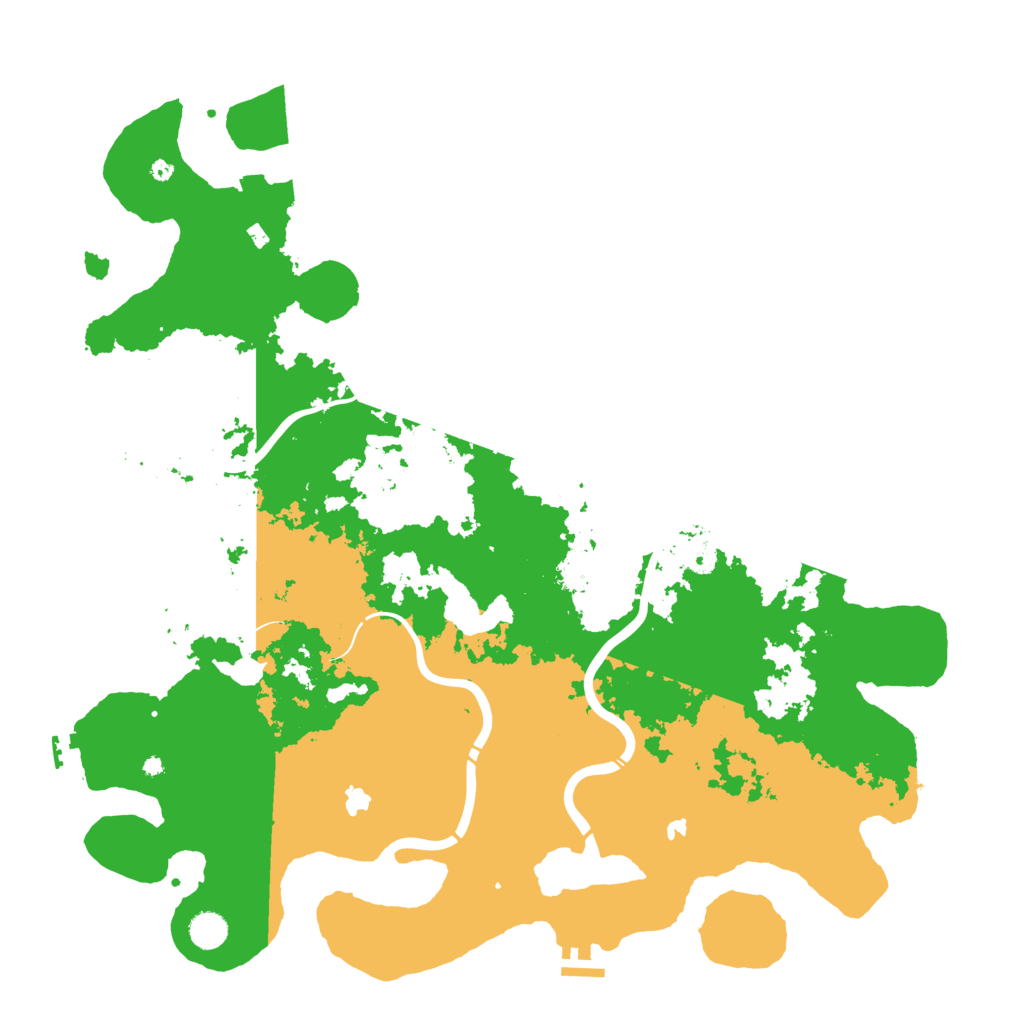 Biome Rust Map: Procedural Map, Size: 4750, Seed: 281769