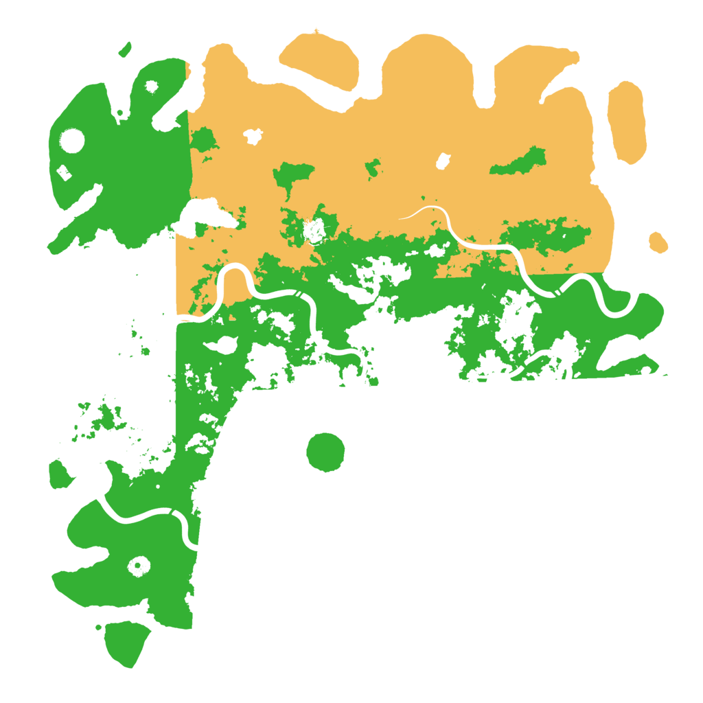 Biome Rust Map: Procedural Map, Size: 5000, Seed: 501719
