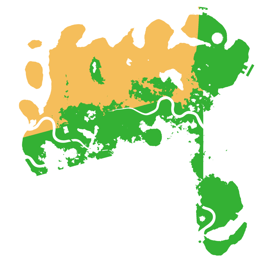 Biome Rust Map: Procedural Map, Size: 4250, Seed: 723744