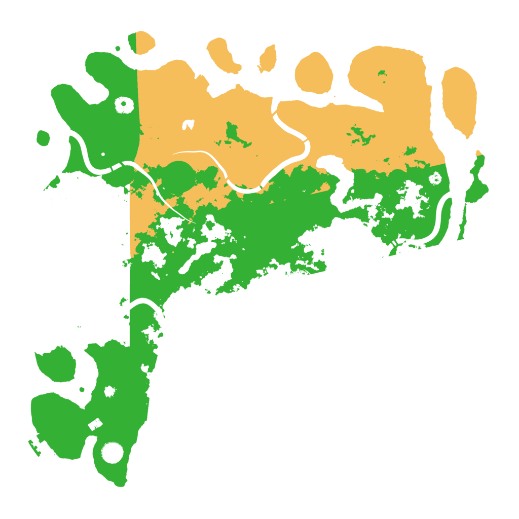 Biome Rust Map: Procedural Map, Size: 4250, Seed: 120585
