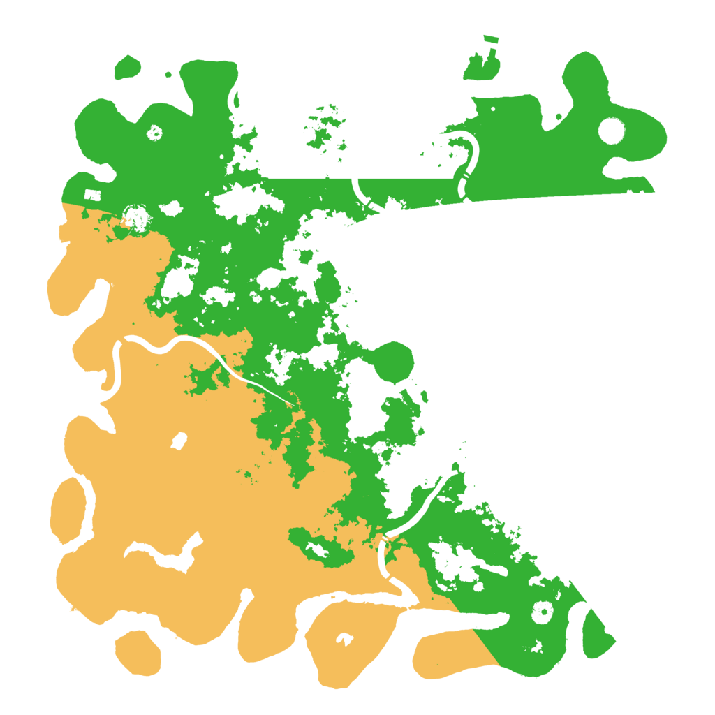 Biome Rust Map: Procedural Map, Size: 4750, Seed: 367146