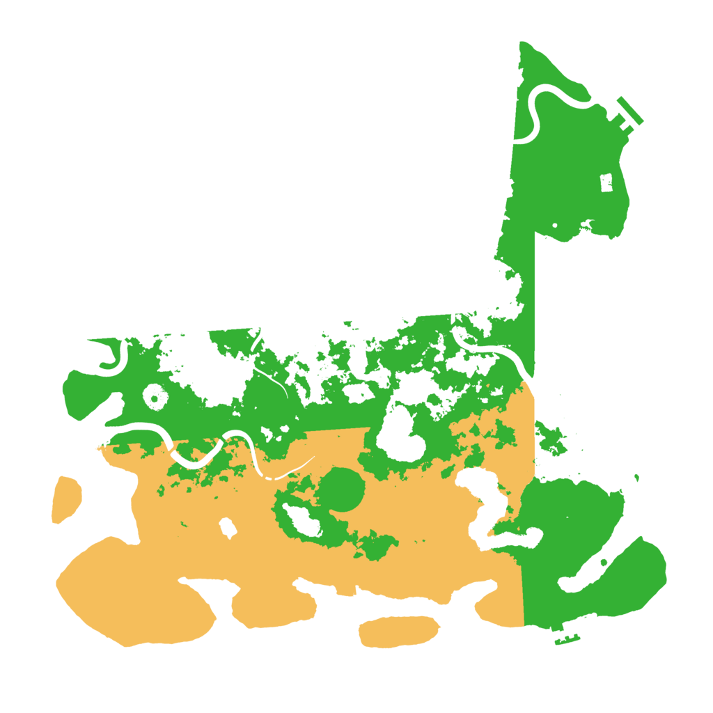 Biome Rust Map: Procedural Map, Size: 4250, Seed: 416797