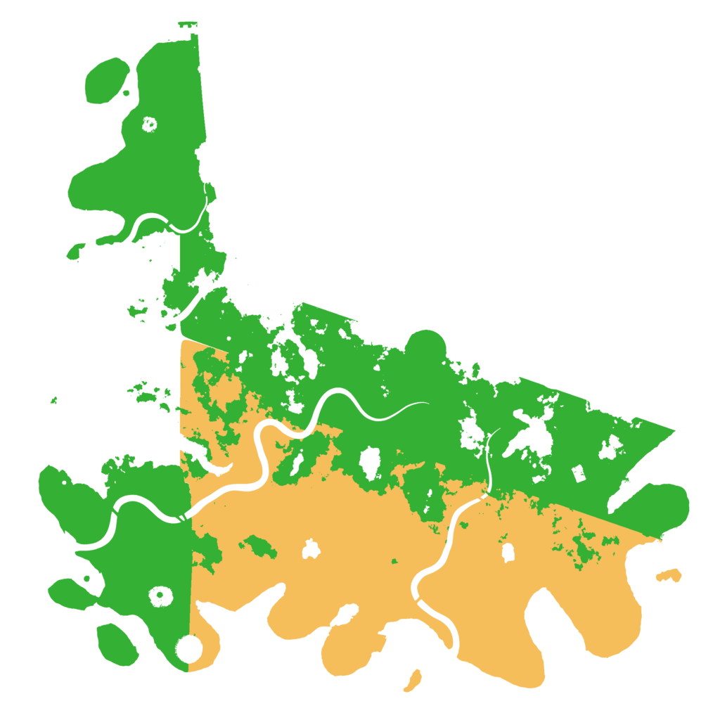 Biome Rust Map: Procedural Map, Size: 4750, Seed: 577880