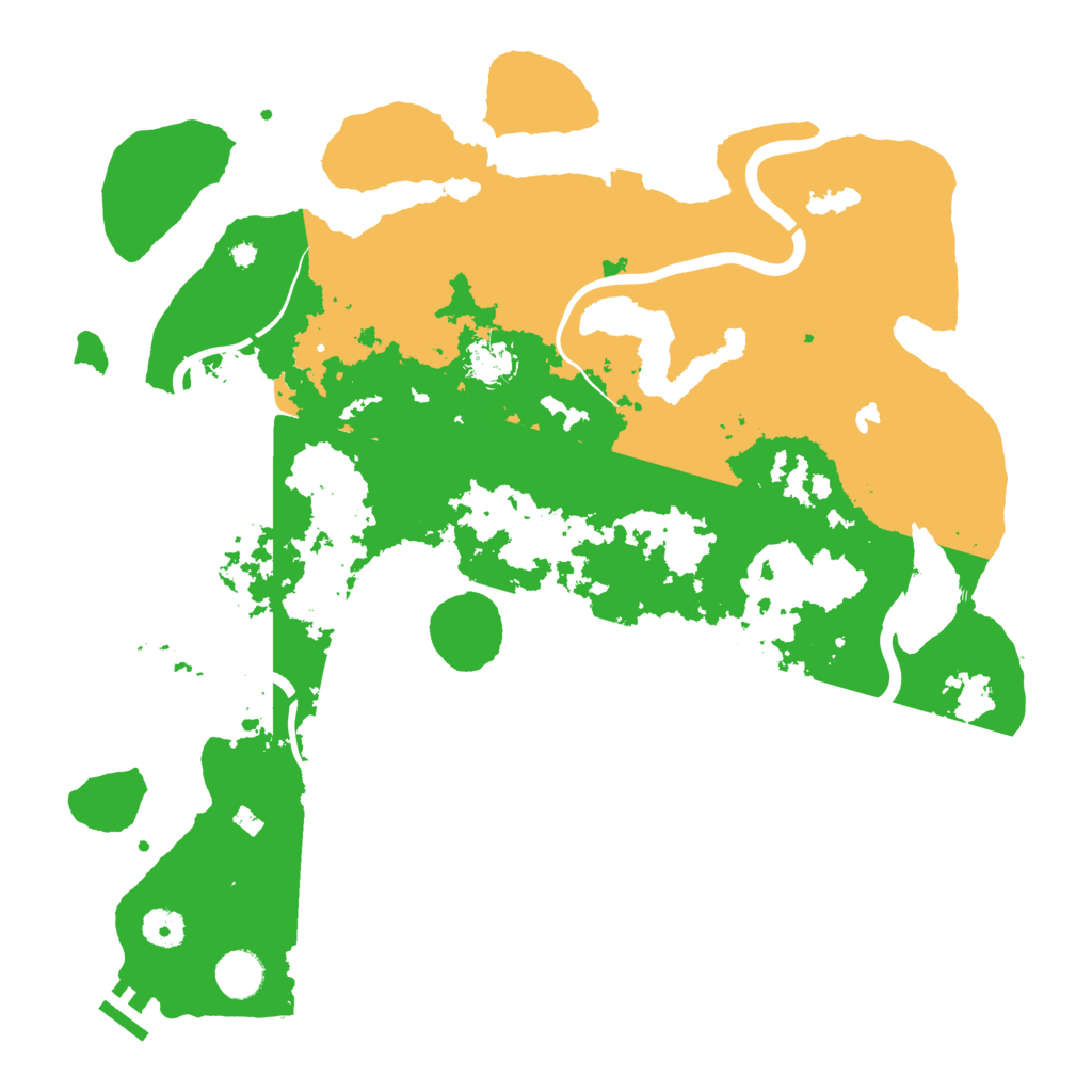 Biome Rust Map: Procedural Map, Size: 4000, Seed: 890130