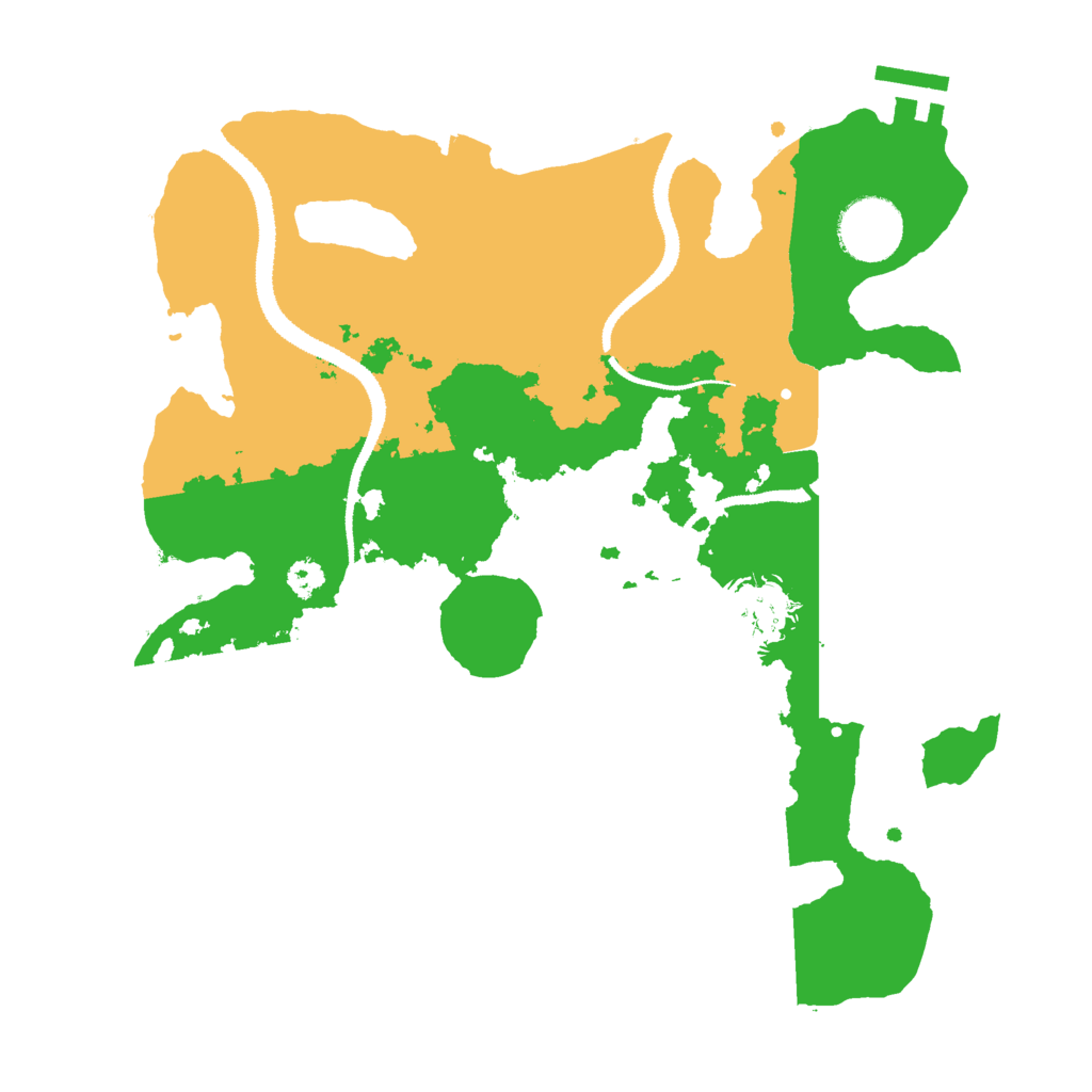 Biome Rust Map: Procedural Map, Size: 3000, Seed: 481902