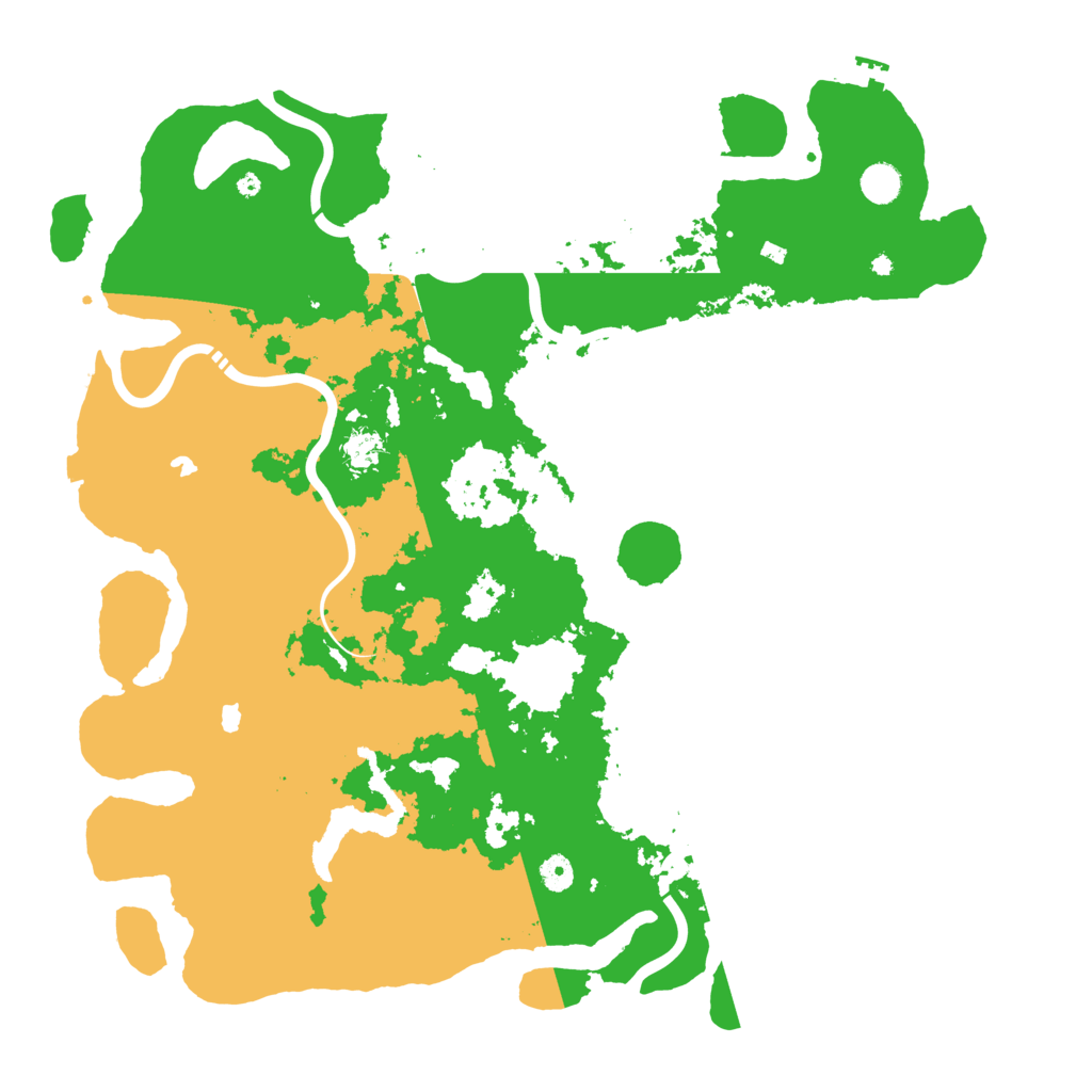 Biome Rust Map: Procedural Map, Size: 4750, Seed: 567776