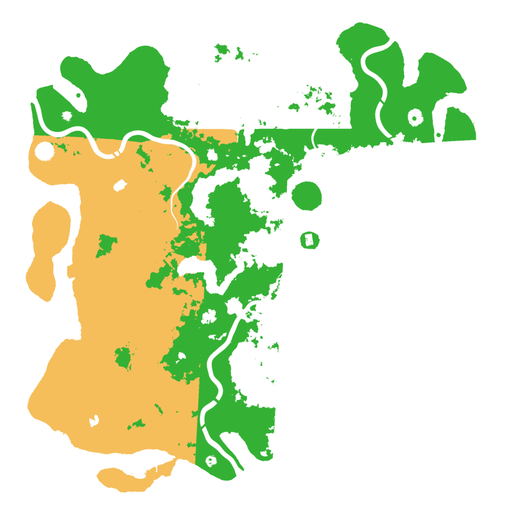 Biome Rust Map: Procedural Map, Size: 4750, Seed: 697200