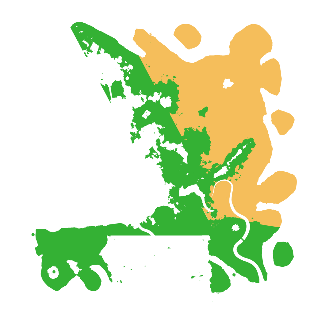 Biome Rust Map: Procedural Map, Size: 4000, Seed: 5892398