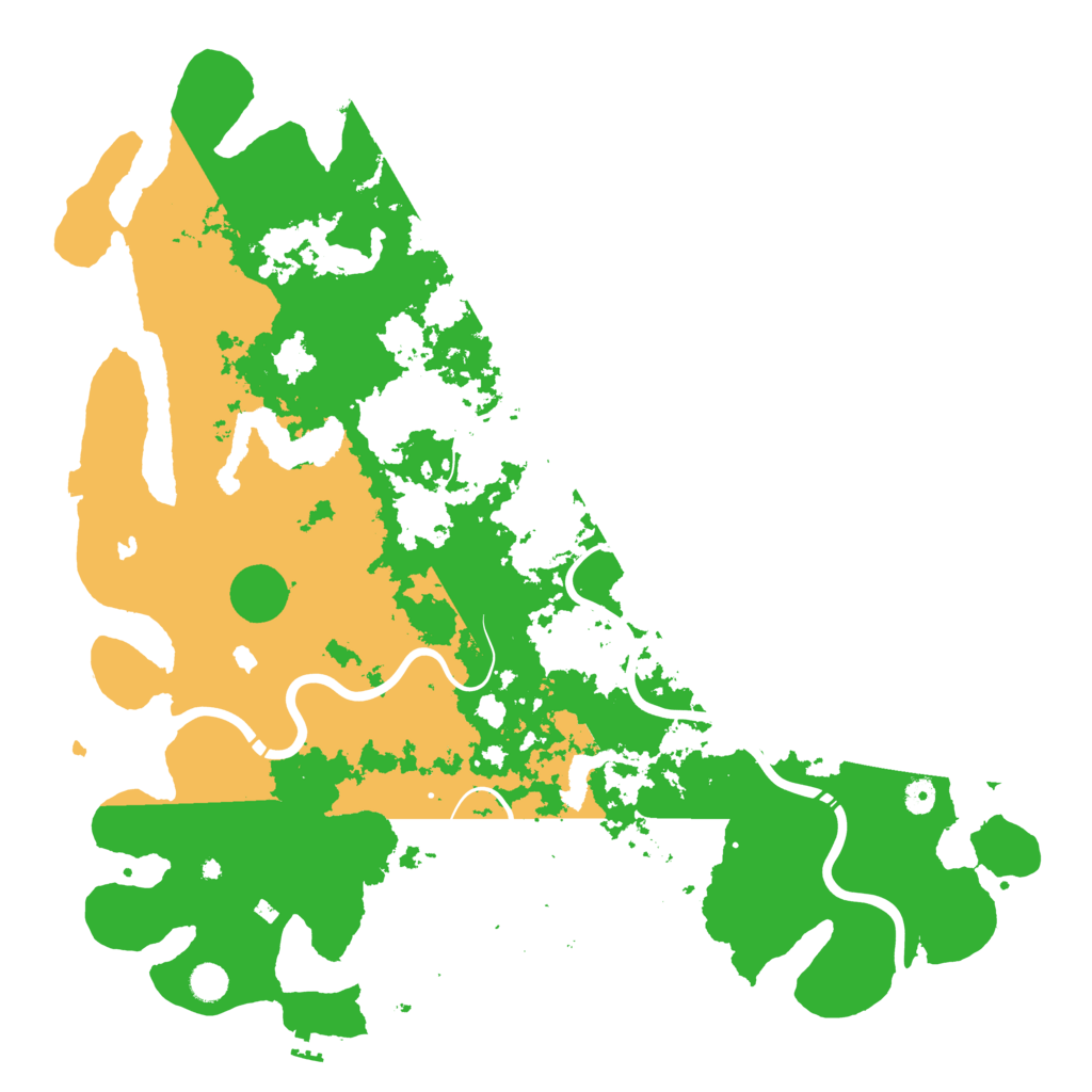 Biome Rust Map: Procedural Map, Size: 5000, Seed: 534784