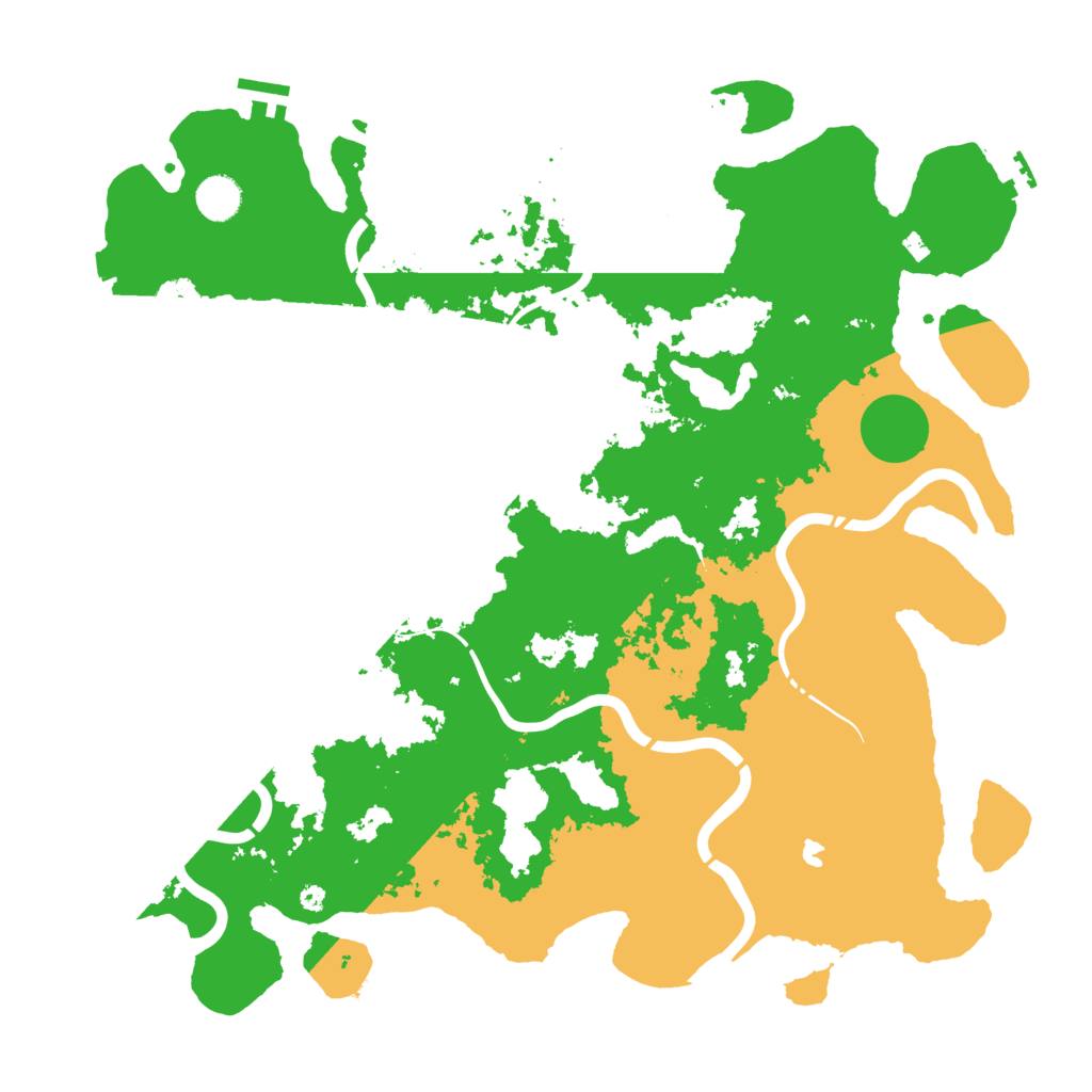 Biome Rust Map: Procedural Map, Size: 4250, Seed: 598141
