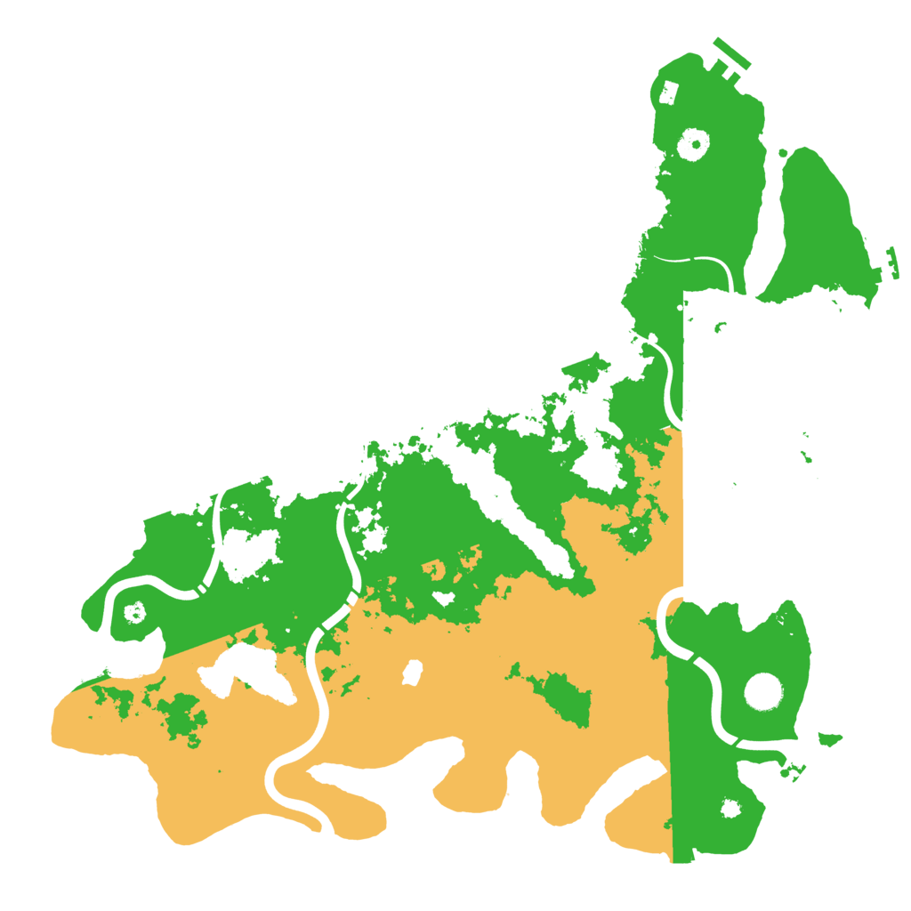 Biome Rust Map: Procedural Map, Size: 4250, Seed: 378162