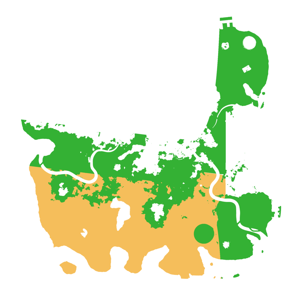 Biome Rust Map: Procedural Map, Size: 4000, Seed: 440454704
