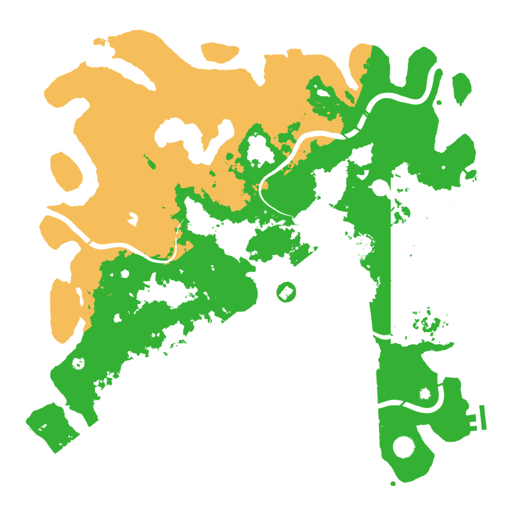 Biome Rust Map: Procedural Map, Size: 4250, Seed: 899777