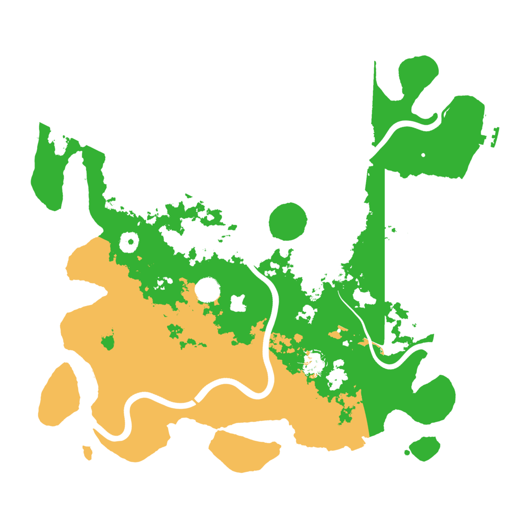 Biome Rust Map: Procedural Map, Size: 3750, Seed: 326563