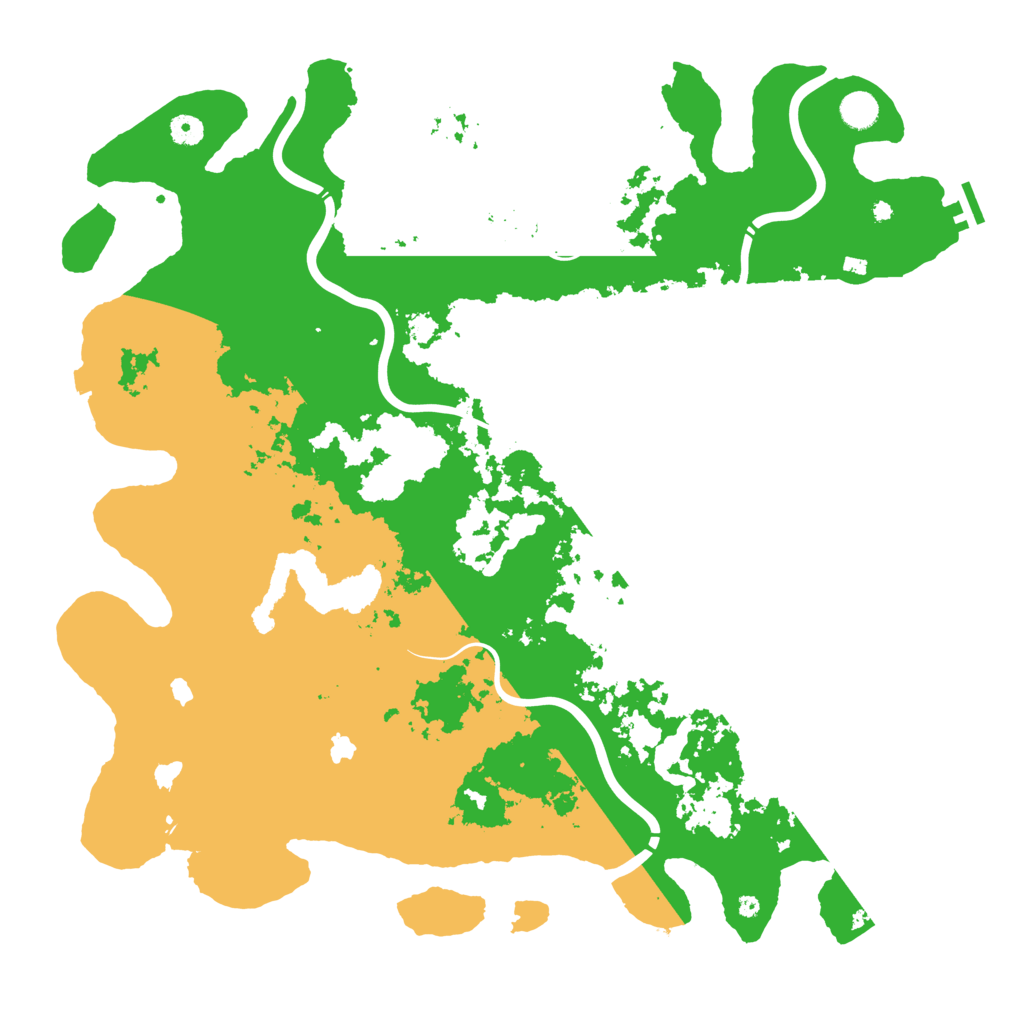 Biome Rust Map: Procedural Map, Size: 4750, Seed: 301303