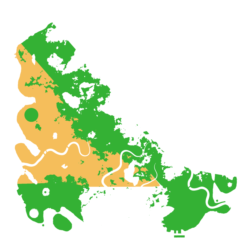 Biome Rust Map: Procedural Map, Size: 4750, Seed: 108808