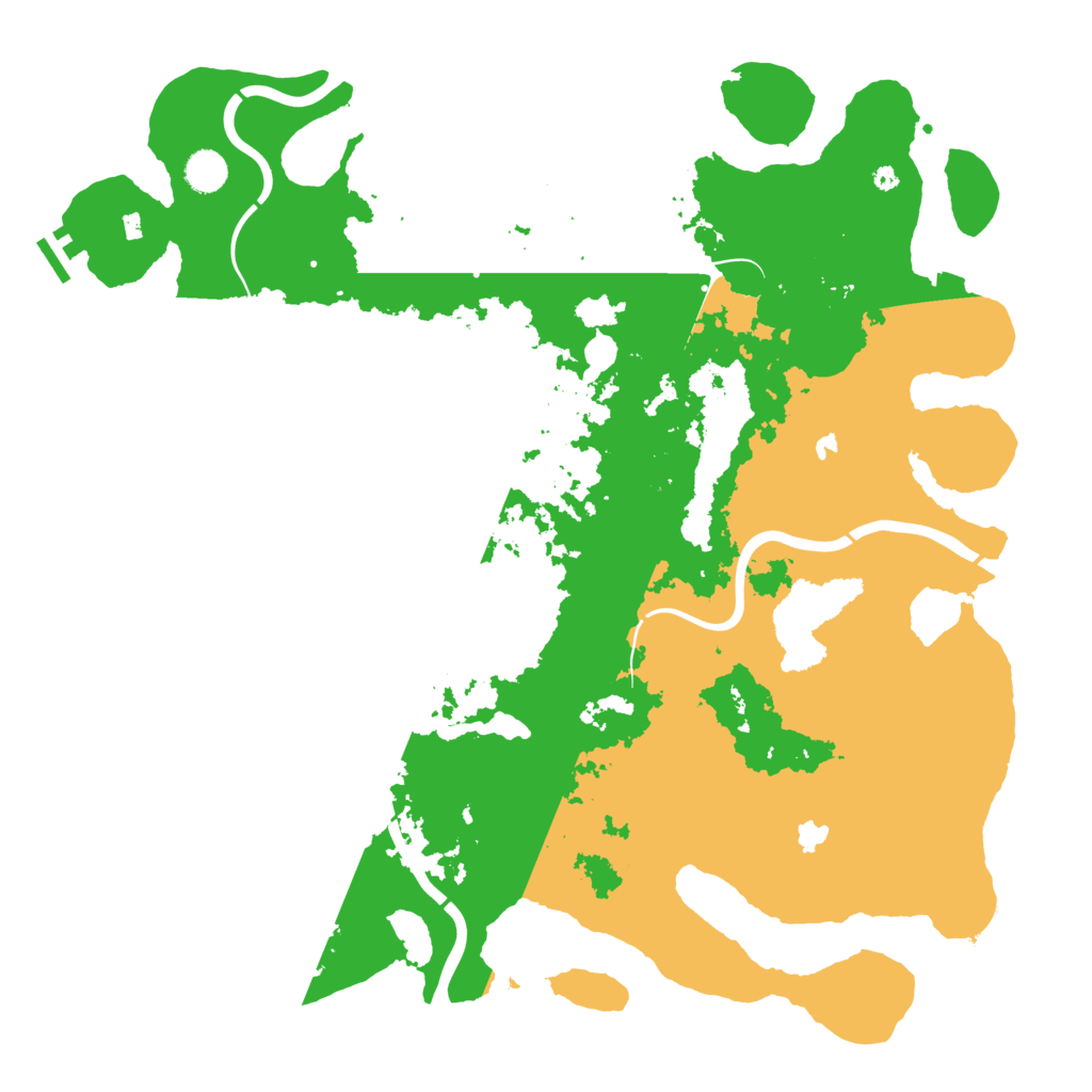 Biome Rust Map: Procedural Map, Size: 4500, Seed: 308633